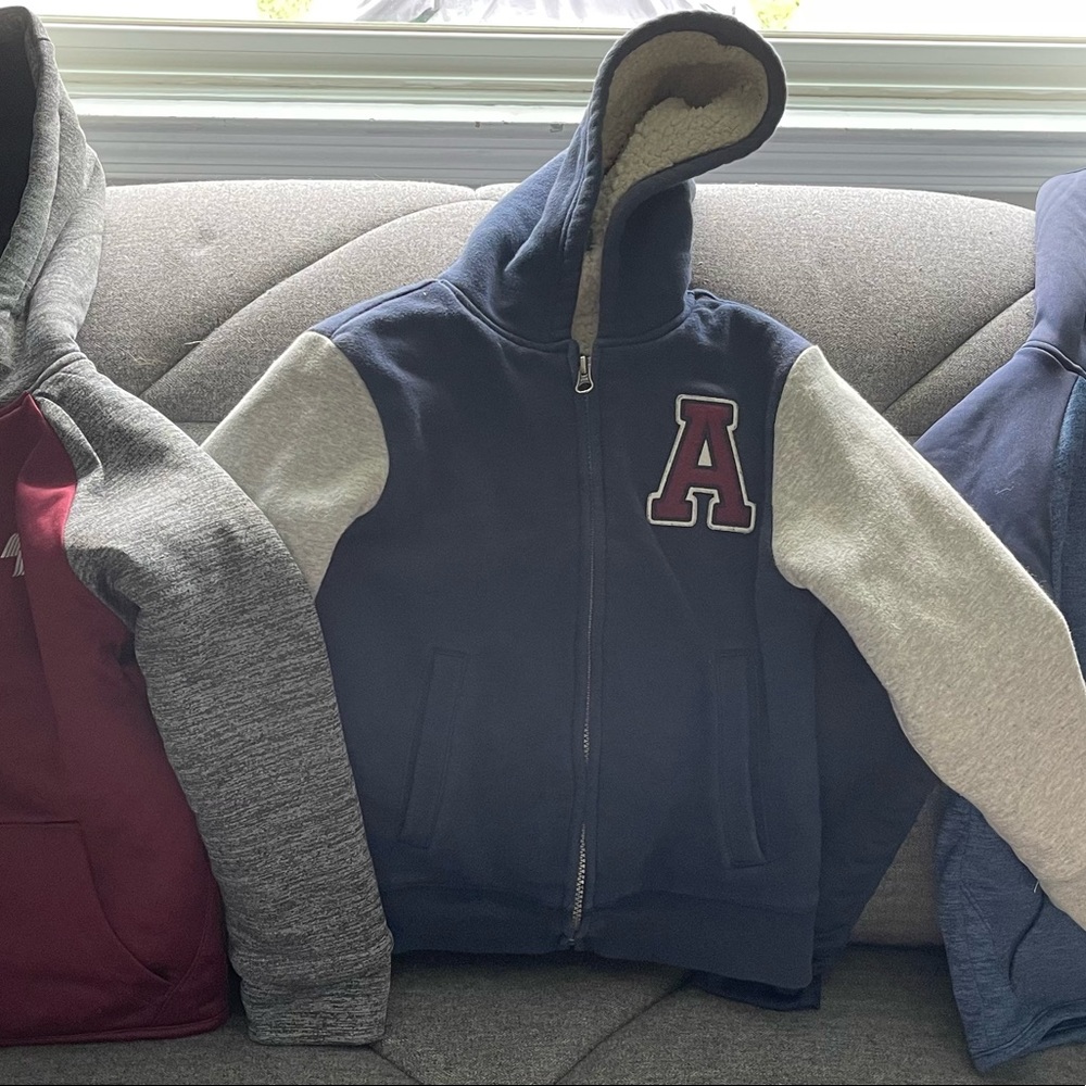 Children’s  Place boys fleece hoodies size 5/6